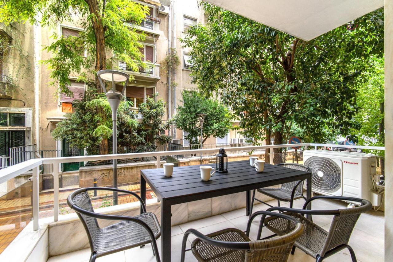 דירות Urban Luxury On A Quiet Street In The Center Of אתונה מראה חיצוני תמונה